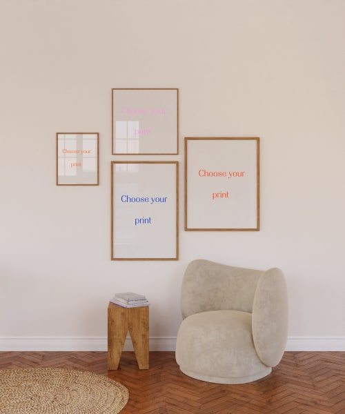 Set of 4 Art Print Bundle | Prints by Britny Lizet
