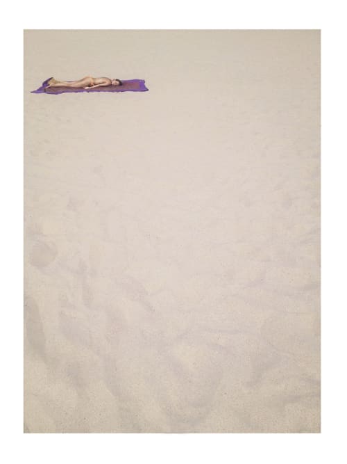 In The Corner Of The Sand (California) | Paintings by She Hit Pause