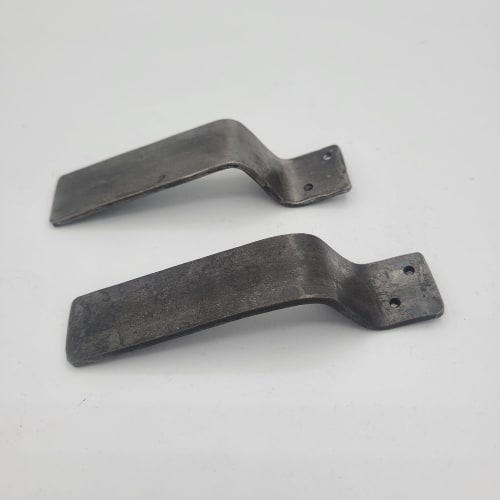 Cabinet Handle Iron Drawer Pull - Half | Hardware by Element Hand Forged Hardware