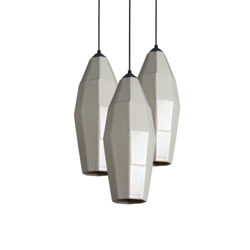 Extension 2 Porcelain Pendant Light Cluster | Pendants by The Bright Angle