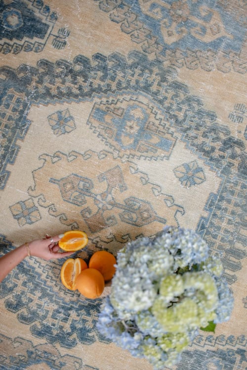 Lina | 7'1 x 9' | Area Rug in Rugs by Minimal Chaos Vintage Rugs