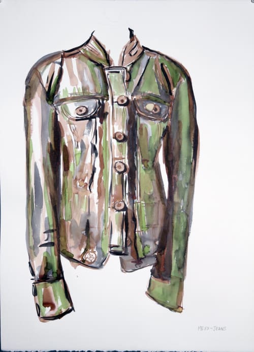 Momento Mori | Watercolor Painting in Paintings by Eric Farache Artist