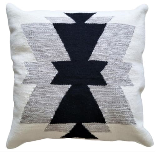 Royal Handwoven Wool Decorative Throw Pillow Cover | Cushion in Pillows by Mumo Toronto