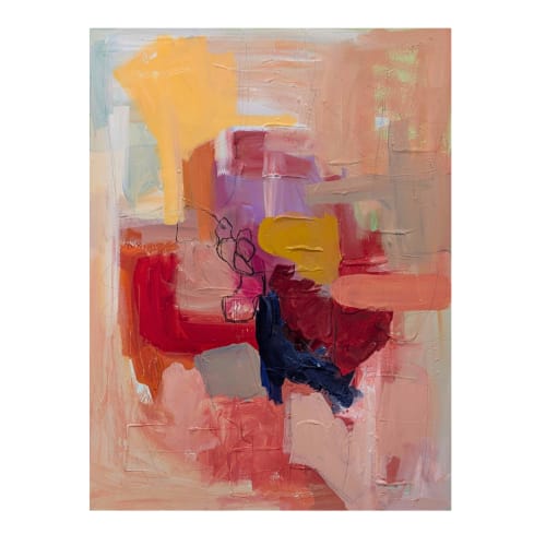 Precipice of Change | Oil And Acrylic Painting in Paintings by Margaret Lipsey