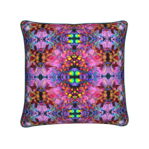 Kaleidoscope Pink | Cushion in Pillows by Heirloom Wild by Candace Marquette
