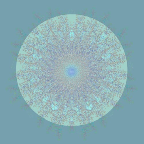 Floral mandala #3 | Photography by Louise O'Gorman