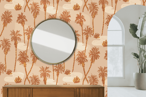 Tahquitz Removable Fabric Wallpaper, Multicolor - Peel | Wallpaper by Samantha Santana Wallpaper & Home