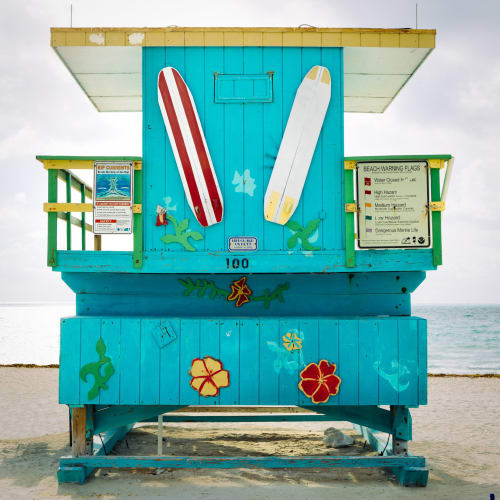 Miami Lifeguard Stand - 100 | Photography by Sorelle Gallery