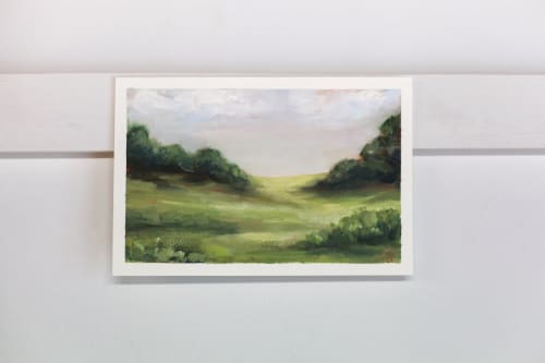 Bluegrass Field No. 1 | Oil And Acrylic Painting in Paintings by JoAnna Liston | Lily Field Studio