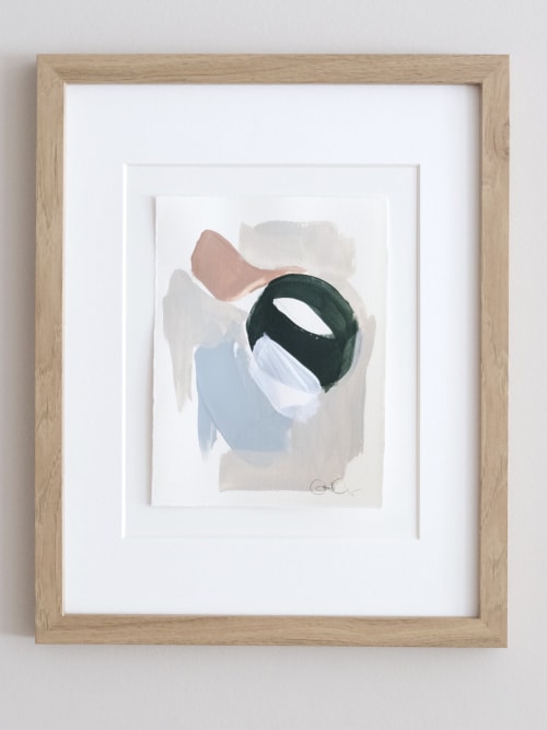 Abstract Mini No. 3 | Oil And Acrylic Painting in Paintings by Cait Courneya