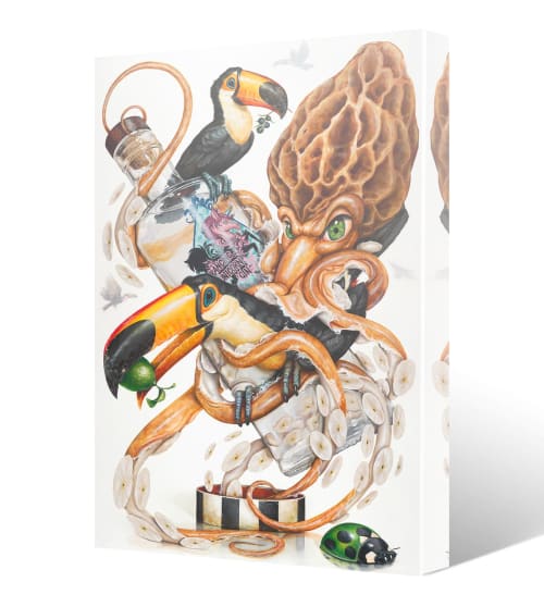 "The Morel of the Story" Canvas Edition | Paintings by Craola