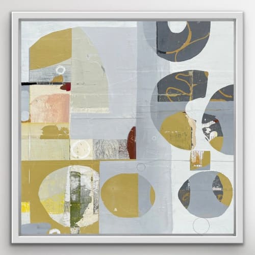 Paper Moon | Mixed Media in Paintings by Deborah T. Colter