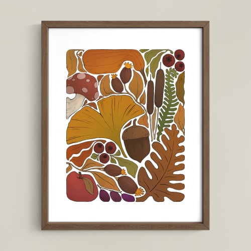 Autumn Colours | Work by The Ugly Cat Studio