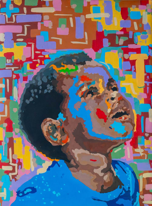 Pono ya ngwana (The child's vision) by Donald Masoga | Drawings by Hae Art Collective LLC