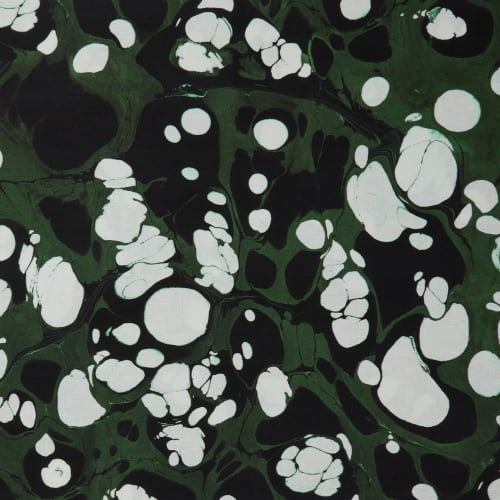 Marmorizatta Emerald Fabric | Linens & Bedding by Stevie Howell