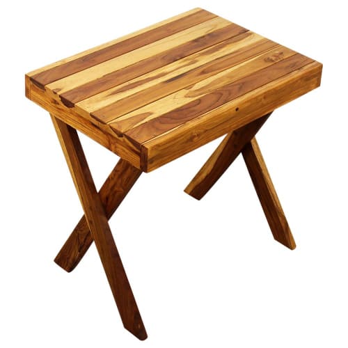 Haussmann® End Table KD 15 x 20 x 20 in H KD Oak Oil | Tables by Haussmann®