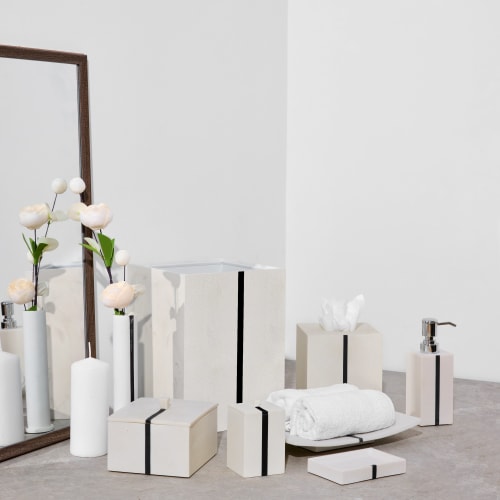 Santorini Moderna Bathroom Set | Storage by Rikan