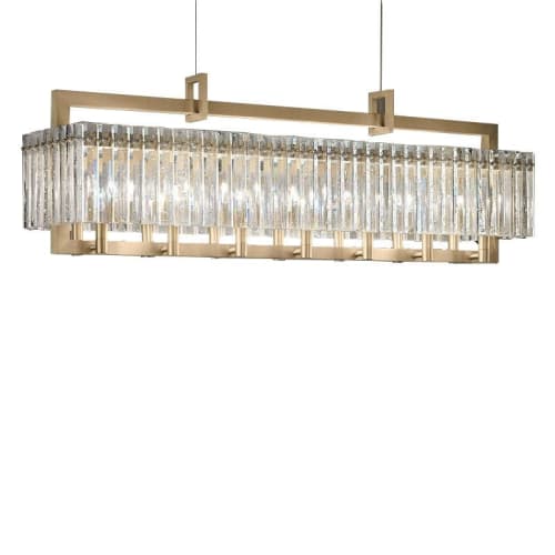 Alan Mizrahi IQ2079 Crek Rectangular | Chandeliers by Alan Mizrahi Lighting Design