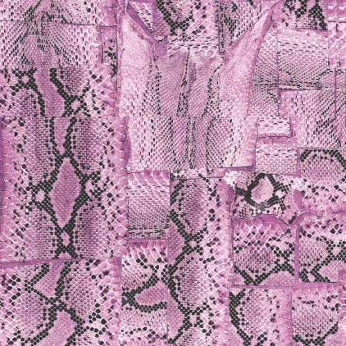 Serpentine, Rose Quartz | Fabric in Linens & Bedding by Philomela Textiles & Wallpaper