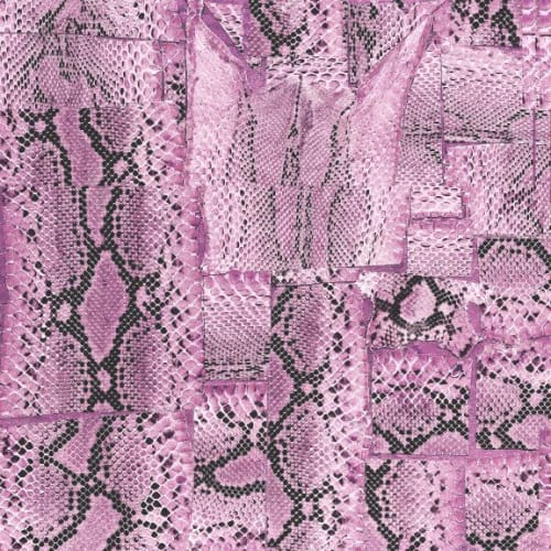 Serpentine, Rose Quartz | Fabric in Linens & Bedding by Philomela Textiles & Wallpaper