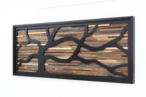 Windswept Tree | Wall Sculpture in Wall Hangings by Craig Forget