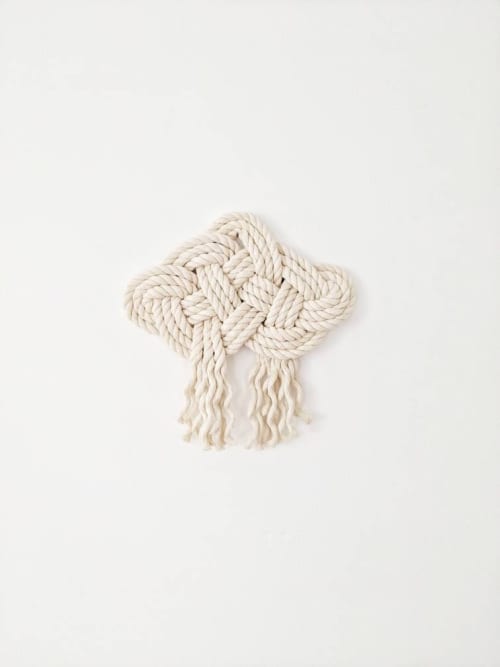 THE CLOUD, Medium Macrame Cloud Wall Hanging, Rope Wall | Macrame Wall Hanging in Wall Hangings by Damaris Kovach