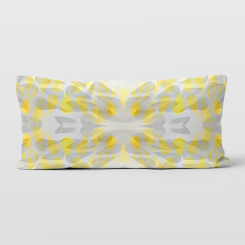 Birdie 12x24 Lumbar Pillow Cover | Pillows by Brandy Gibbs-Riley