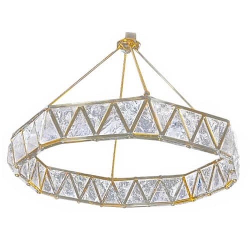 Alan Mizrahi QZ2450 Diadem Rock | Chandeliers by Alan Mizrahi Lighting Design