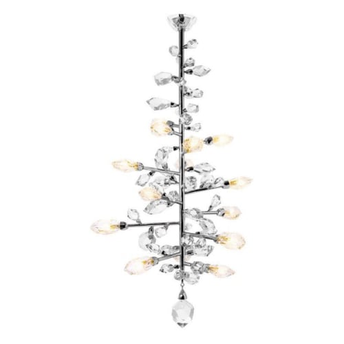 Alan Mizrahi JT205 Crystal Excess Wide | Chandeliers by Alan Mizrahi Lighting Design