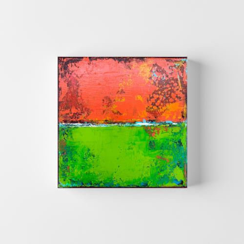 ECHOES 006 - 20x20cm | Paintings by Lara Spadetto Art