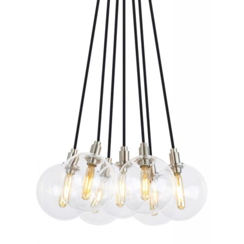 Alan Mizrahi JR2008 Gambit 7-Light Chandelier | Chandeliers by Alan Mizrahi Lighting Design