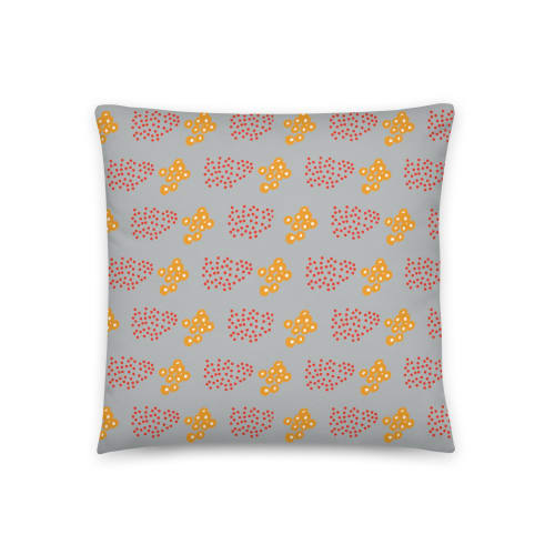 Orchid no.6 Throw Pillow | Pillows by Odd Duck Press