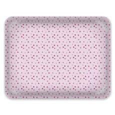 Decorative Tray: Bead in Raspberry | Decorative Objects by Philomela Textiles & Wallpaper