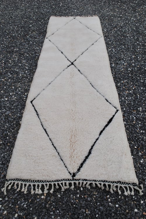 Mrirt Beni Ourain Rug Runner | Rugs by East Perry