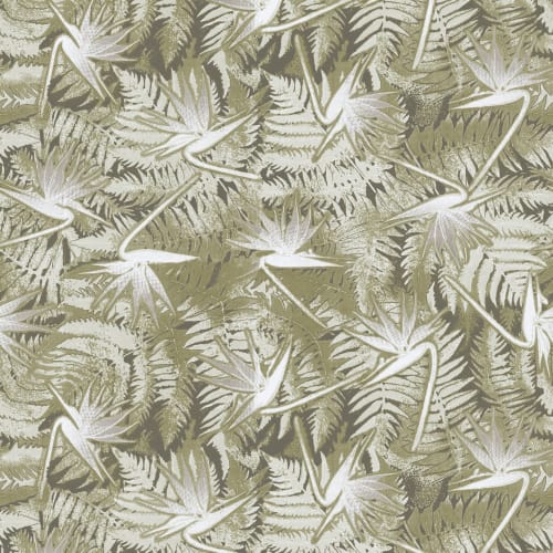 Birds Of Paradise - Green | Wallpaper in Wall Treatments by Wallcovetings by Brenda Houston