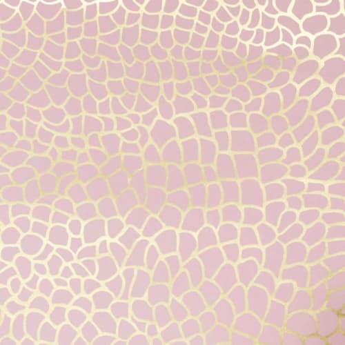 Peel | Blush Gold | Wallpaper in Wall Treatments by Jill Malek Wallpaper