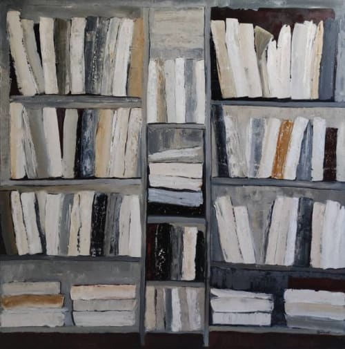 Les Manuscrits / Manuscrits | Oil And Acrylic Painting in Paintings by Sophie DUMONT.