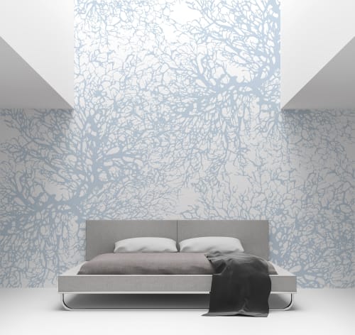 Gorgonian | Ocean | Wallpaper in Wall Treatments by Jill Malek Wallpaper