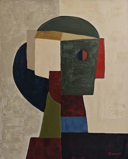 Le veilleur | Paintings by Sophie DUMONT.