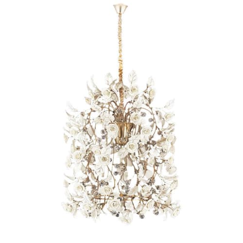 Alan Mizrahi AM9930 Fountain of Roses | Chandeliers by Alan Mizrahi Lighting Design