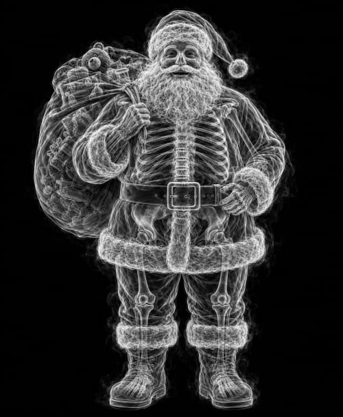 EXPOSED CHRISTMAS — FAT SANTA | Decorative Objects by Exposedart