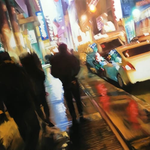 West 46th Street #2: prints | Paintings by John Boak