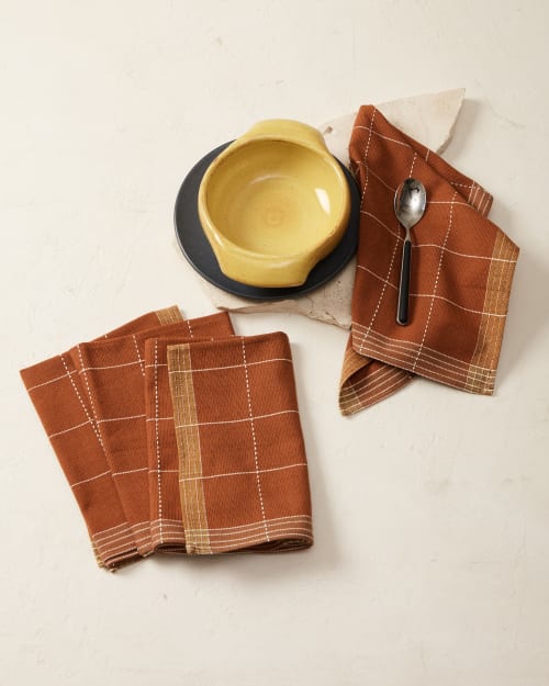 Meridian Napkin - Robin | Linens & Bedding by MINNA