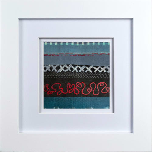 Stripes Two | Paintings by Kathy Ferguson Art