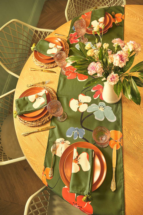 Blossom Table Runner | Linens & Bedding by OSLÉ HOME DECOR