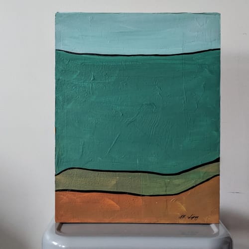 Cooler Days | Oil And Acrylic Painting in Paintings by Margaret Lipsey