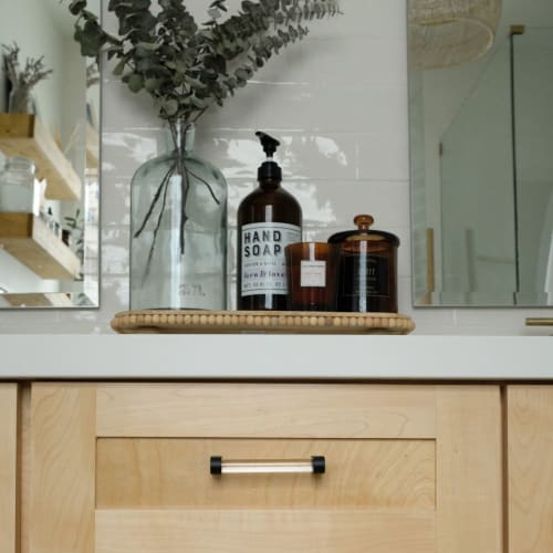 Clarity Acrylic Cabinet Pull | Hardware by Hapny Home