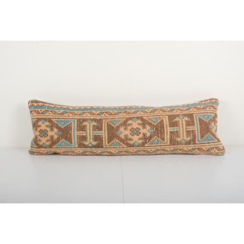 Faded Turkish Extra Long Bedding Rug Pillow, Turkish Long | Linens & Bedding by Vintage Pillows Store