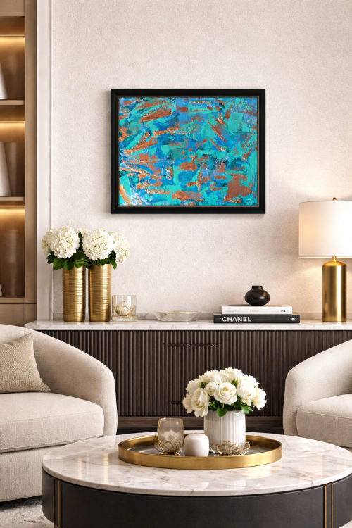 Sandy Shores 2 | Oil And Acrylic Painting in Paintings by Brianne Valentino