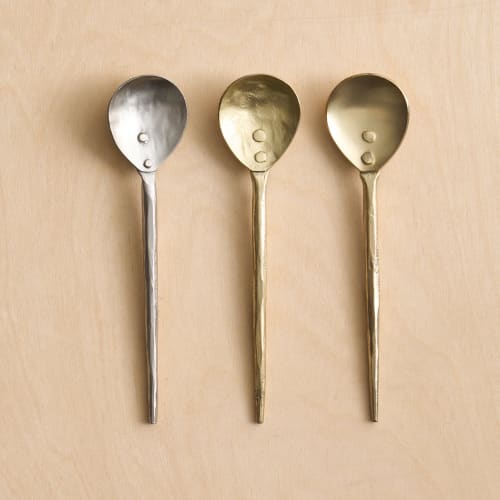 Forge Small Spoons Assorted - Set of 3 | Utensils by The Collective